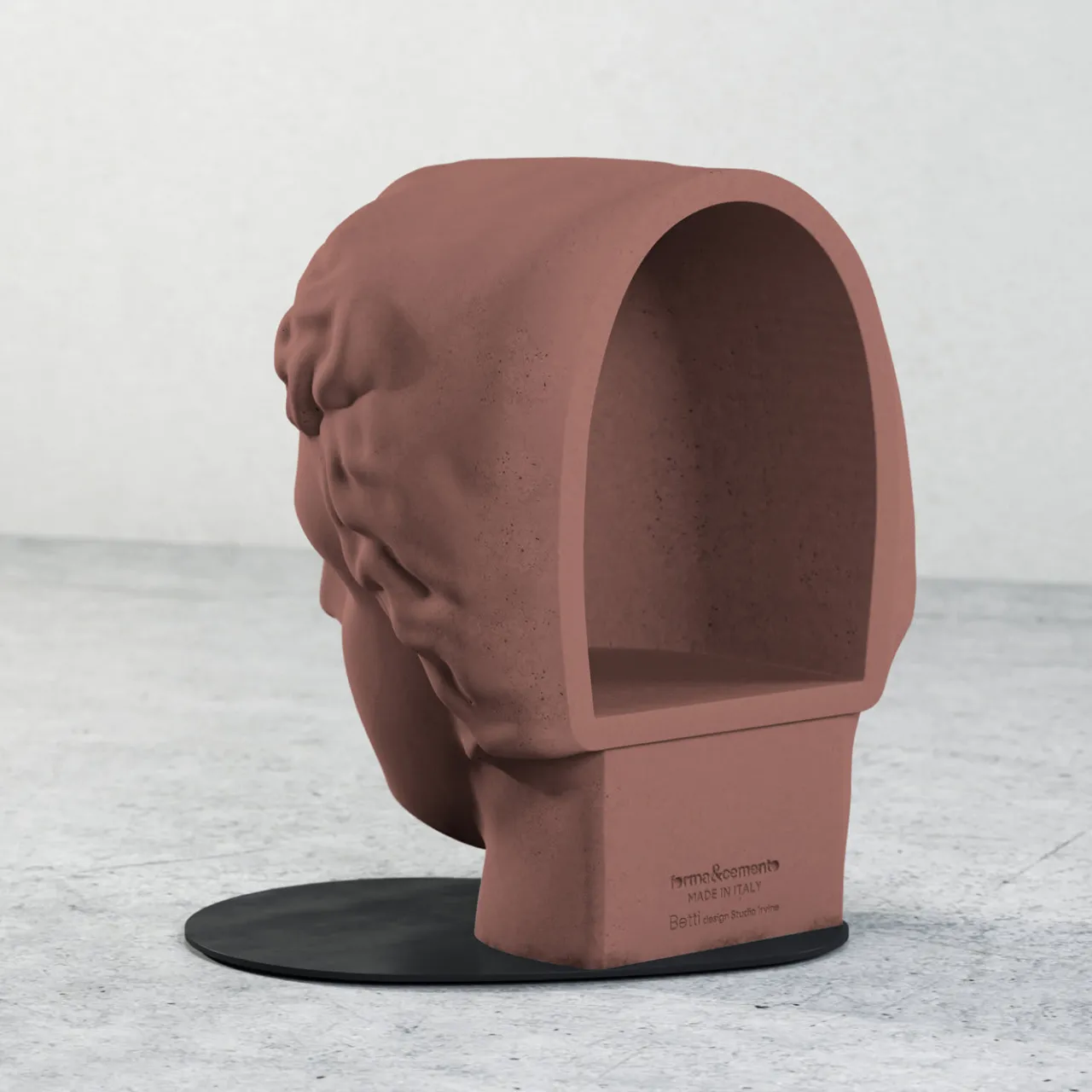 Forma & Cemento Stools<Brick Red Betti Stool by Marialaura Rossiello Studio Irvine