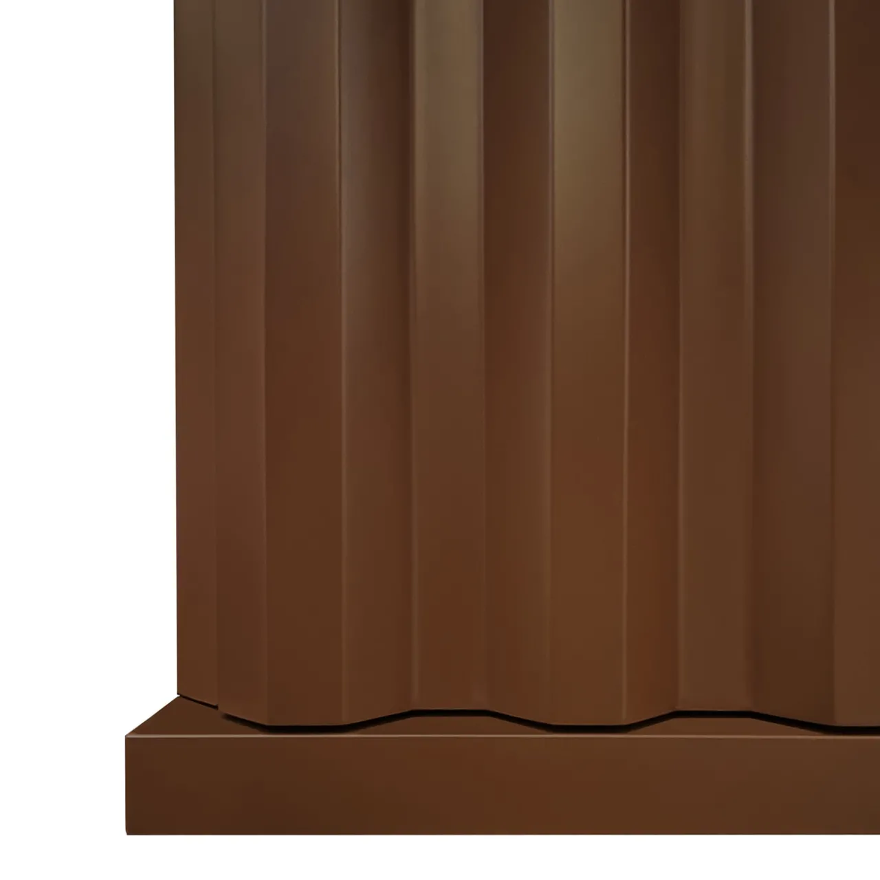 DLA Design Lab Sideboards Buffets<B-Side Rust Brown 2-Door MDF Sideboard