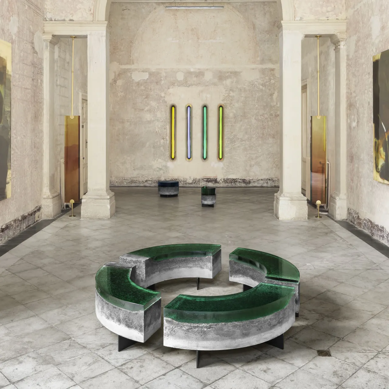 Draga & Aurel Benches<Cala bench full resin top R18