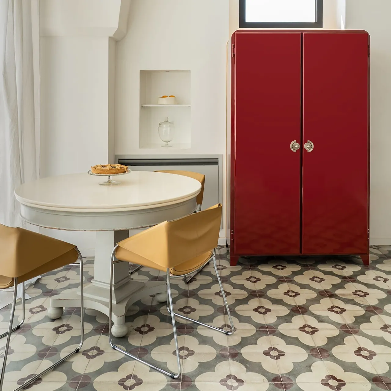 Officine Tamborrino Cabinets<Cambusa Red Cabinet