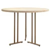 mg12 by Monica Geronimi Dining Tables<Camilla White Parchment Table