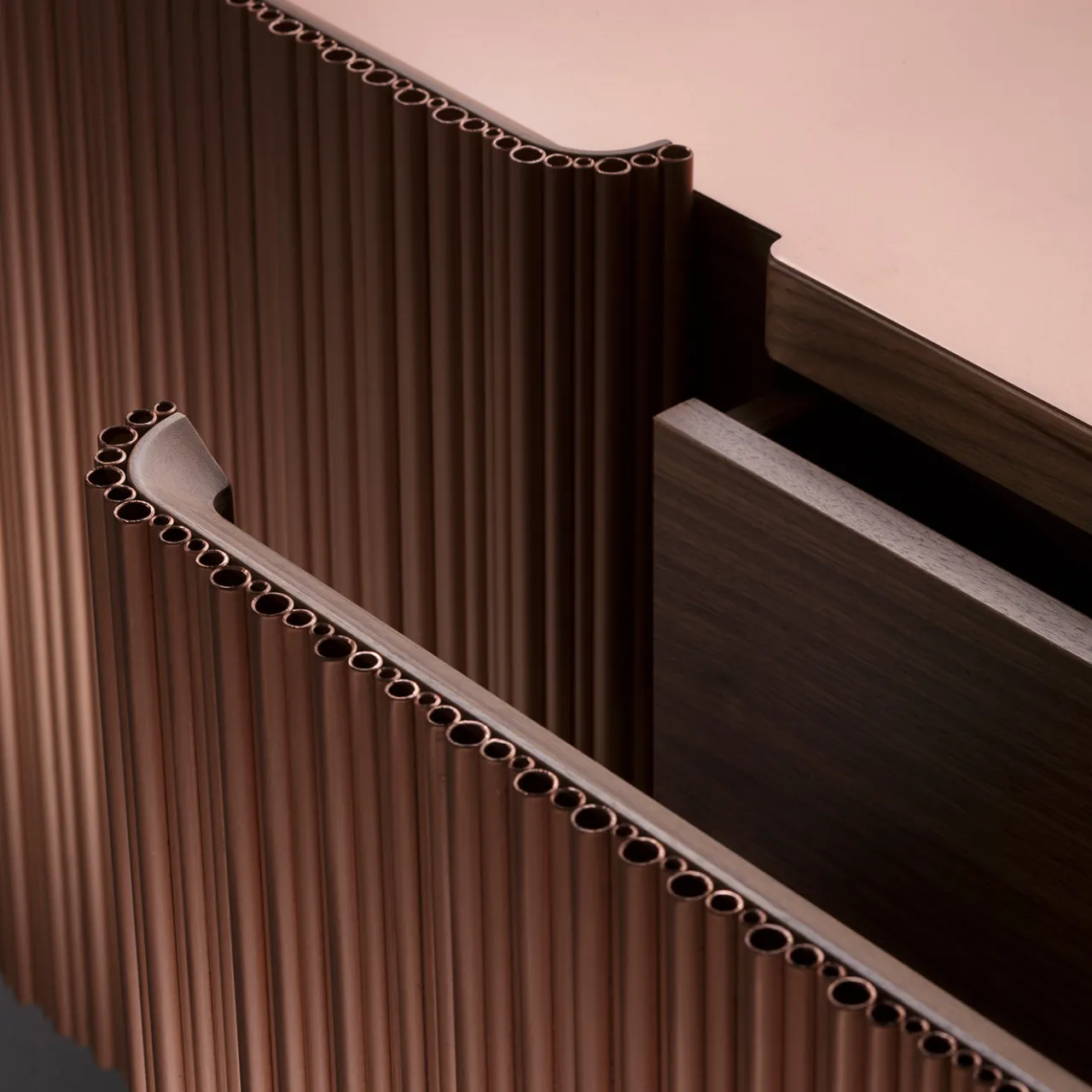 De Castelli Consoles<Canneto Floor 234 Copper Console