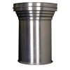 Caspal Side Tables<Capitello Brushed Aluminum Side Table