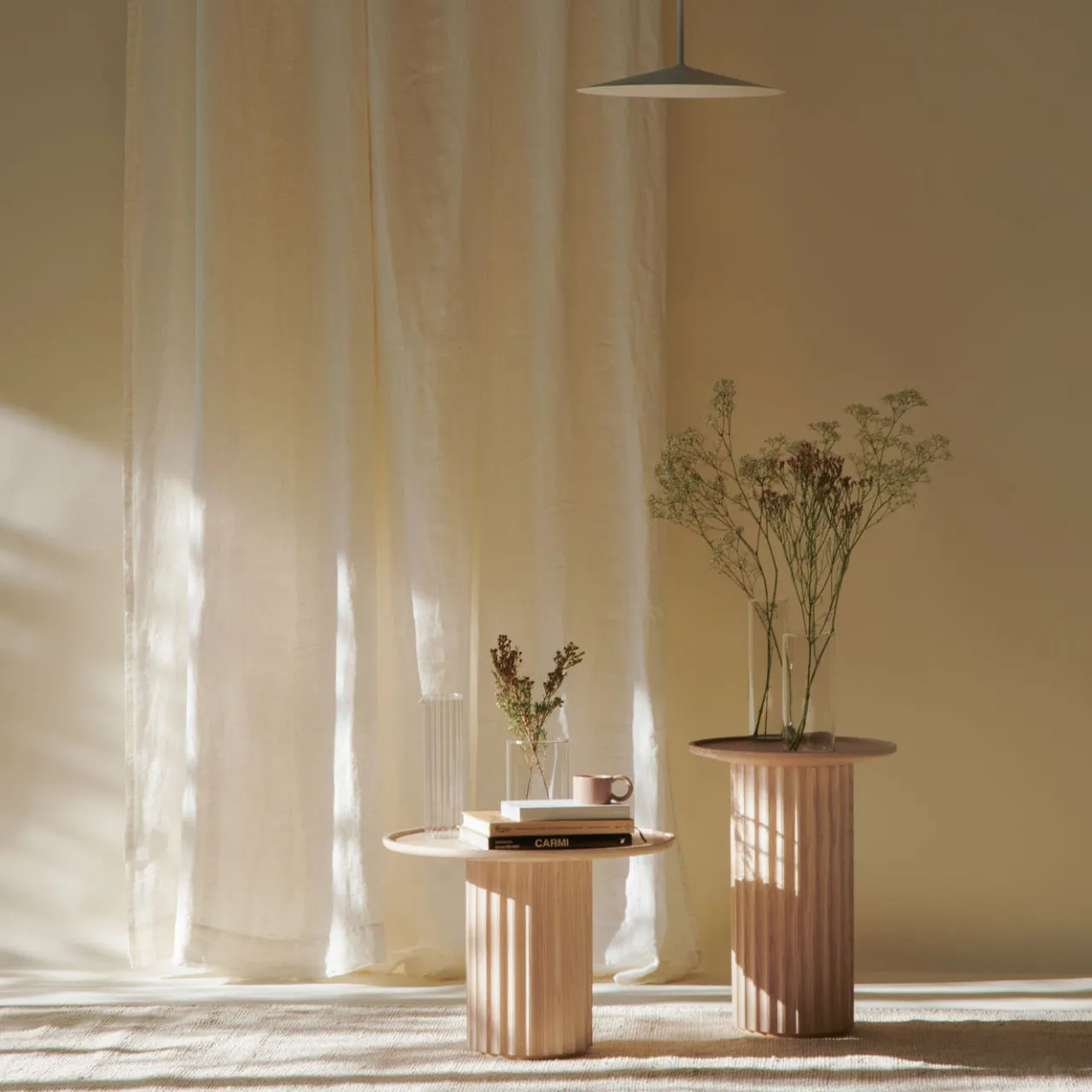 Dale Italia Coffee Tables<Capitello Natural Ash Coffee Table