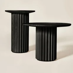 Dale Italia Side Tables<Capitello Slim Black Ash Side table