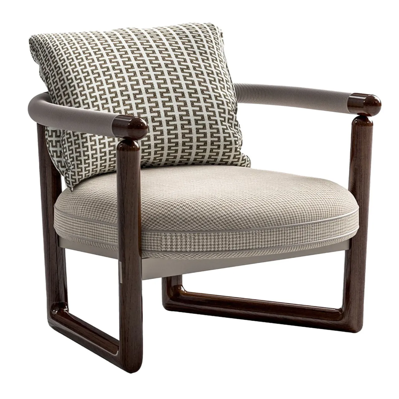 CPRN Homood Outdoor Chairs & Stools<Cecil Mahogany Wood Outdoor Armchair
