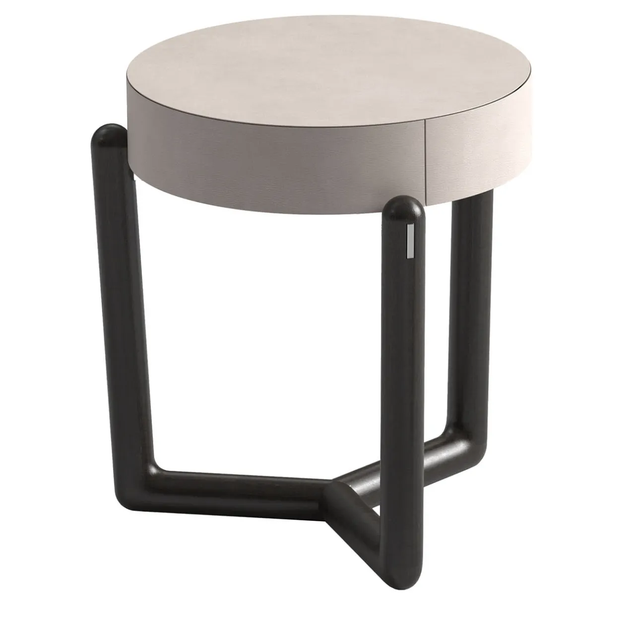 CPRN Homood Nightstands<Cecil White wood night table
