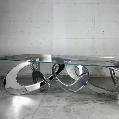 Barberini & Gunnell Dining Tables<Chained Up Steel Dining Table