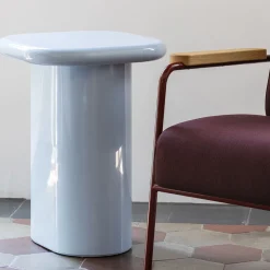 Punto Zero Side Tables<Chiodino Light Blue Side Table