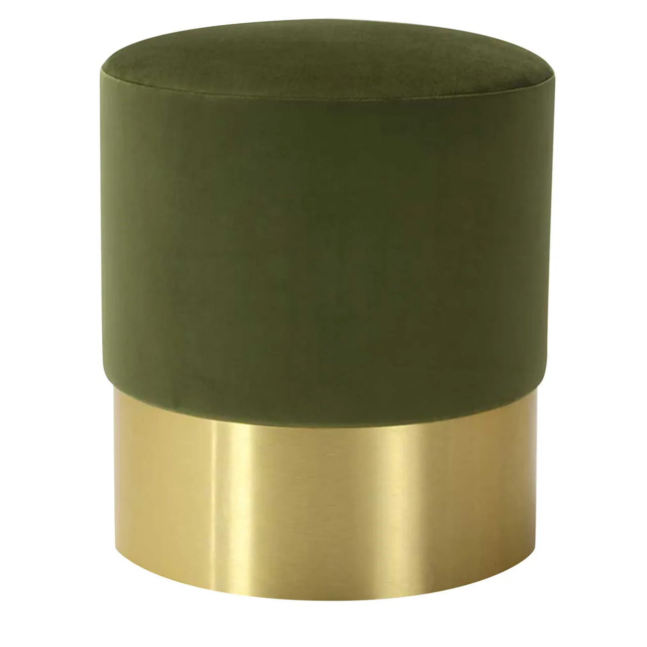 Domingo Salotti Ottomans & Poufs<Chione Green Pouf