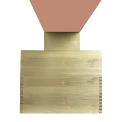 Meccani Design Lounge Chairs<Cimabue Beige Red Chair by Ferdinando Meccani