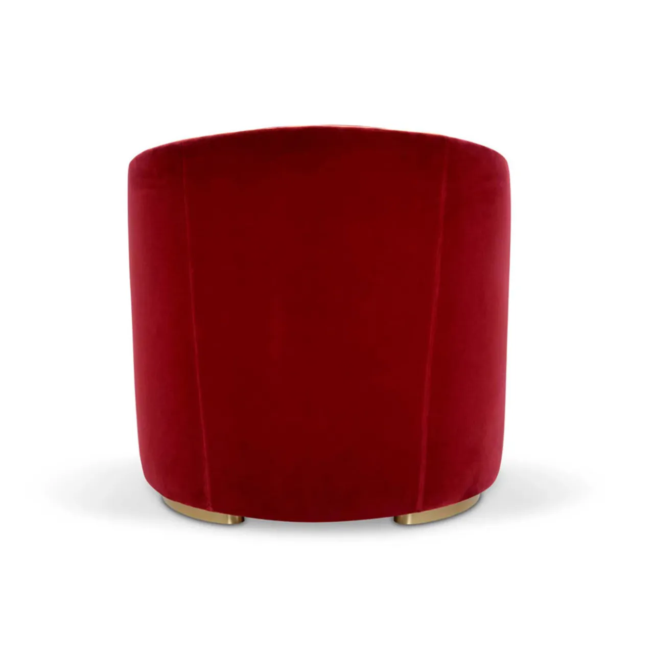Domingo Salotti Armchairs<Cleio Small Burgundy Armchair