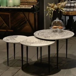 Extroverso Nesting Tables<Close Up Milano Set of Three Nesting Tables
