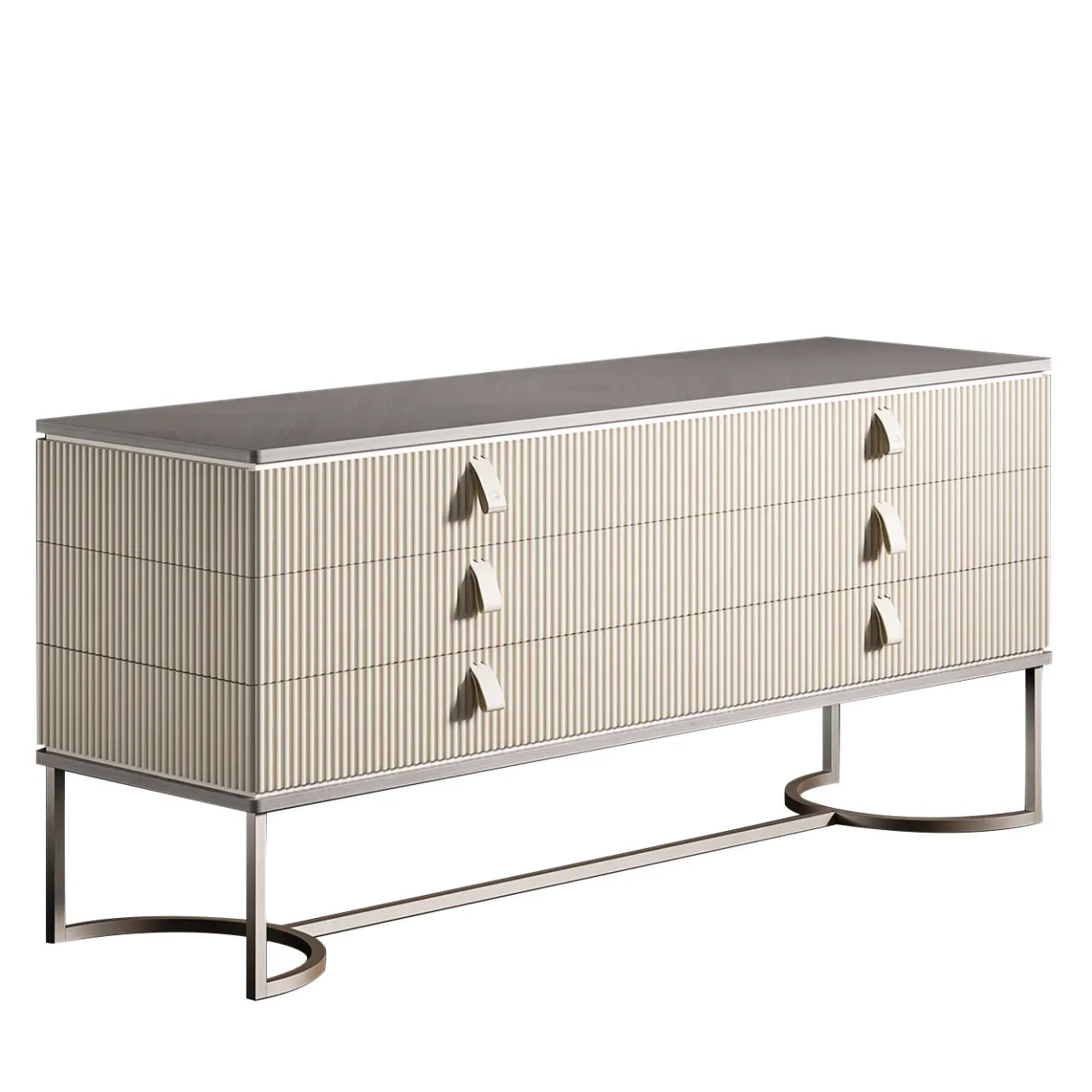 CPRN Homood Dressers<Cocoon Dresser With Metal Base