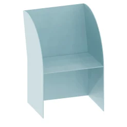 Marco Ripa Outdoor Armchairs<Coimbra 01 Light Blue Aluminum Outdoor Armchair