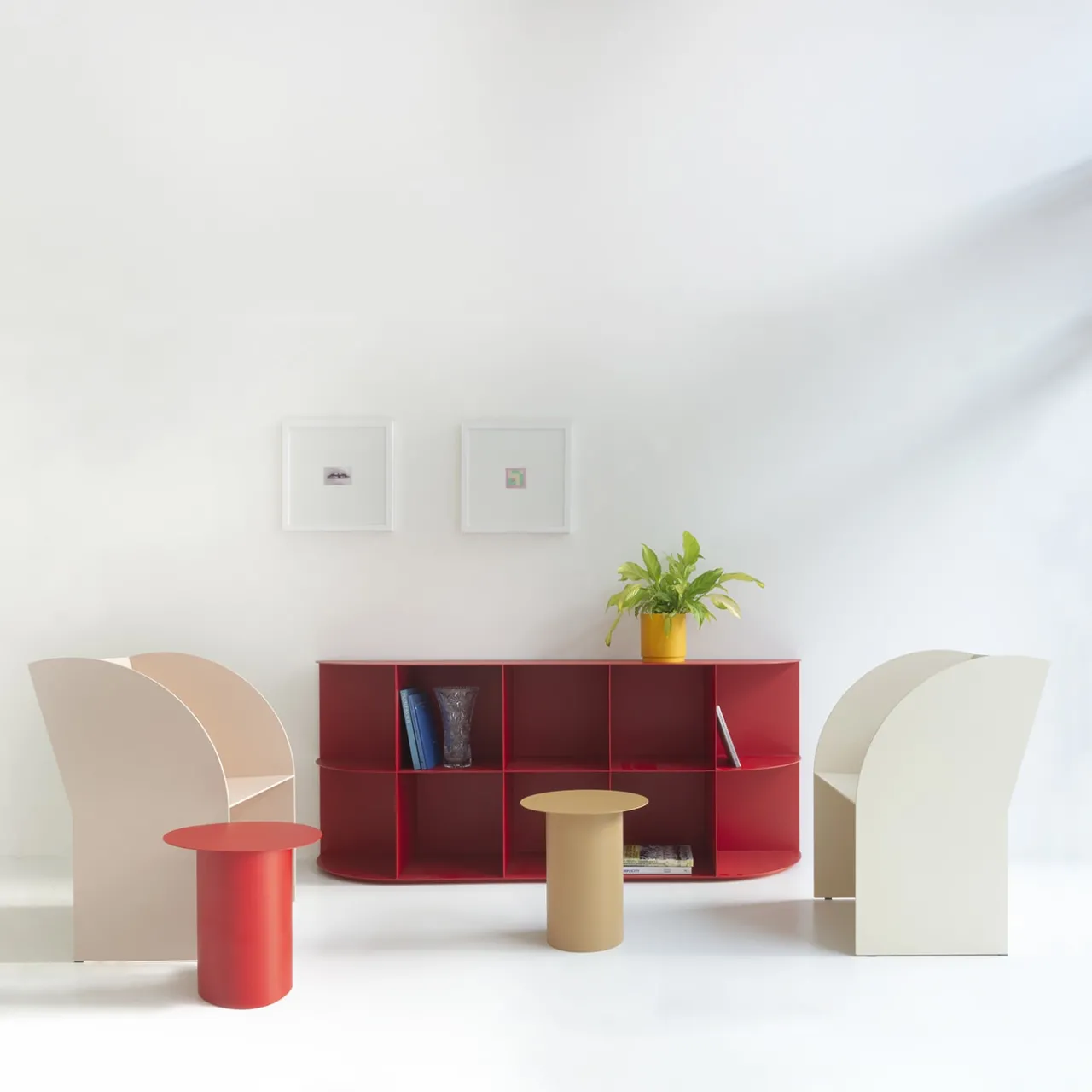 Marco Ripa Outdoor Armchairs<Coimbra 01 Pink Aluminum Outdoor Armchair