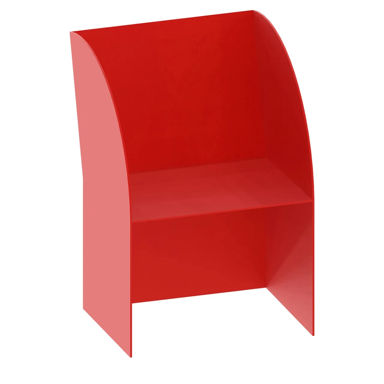 Marco Ripa Outdoor Armchairs<Coimbra 01 Red Aluminum Outdoor Armchair
