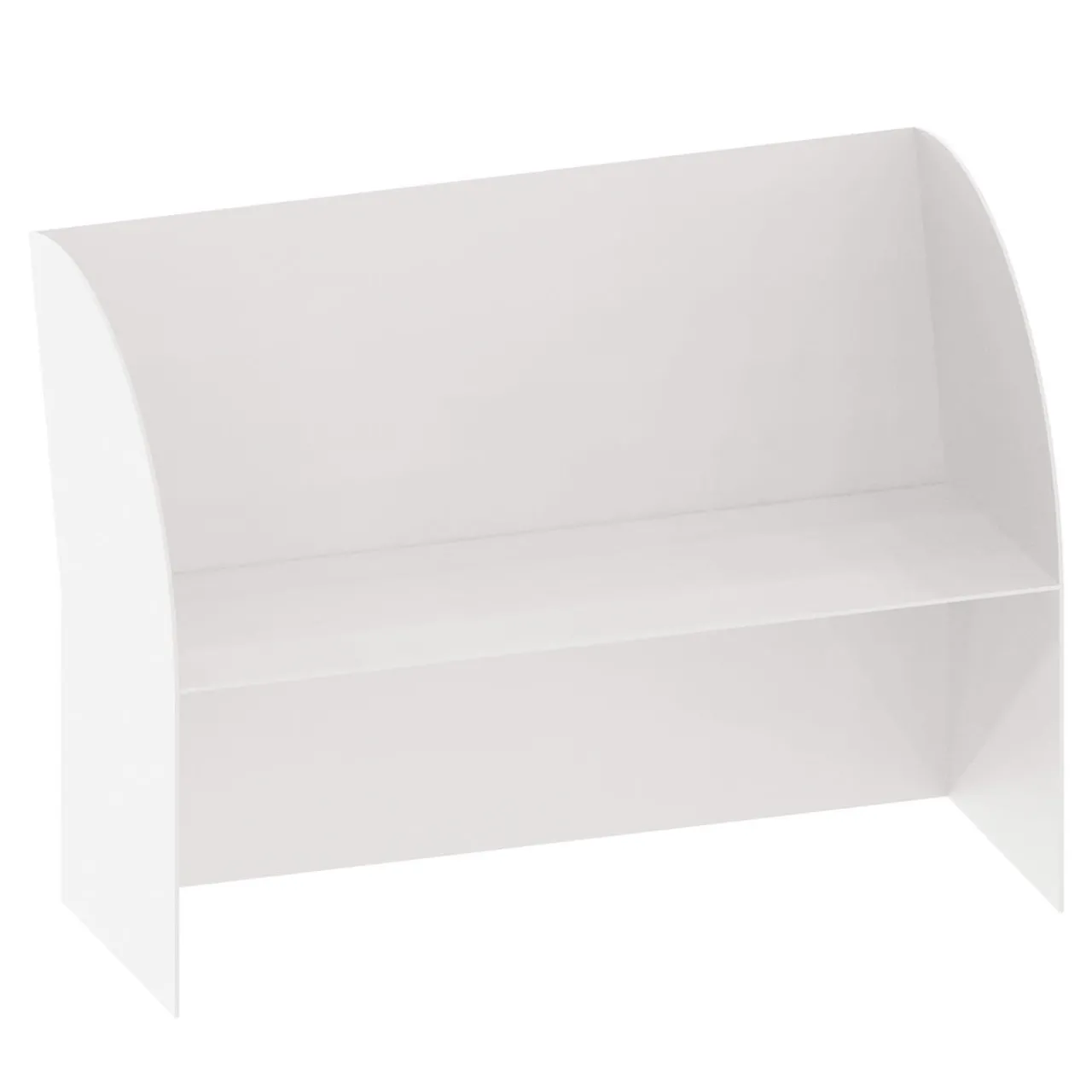 Marco Ripa Outdoor Sofas & Benches<Coimbra 02 White Aluminium Outdoor Bench