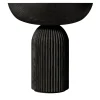 Dale Italia Side Tables<Convesso Black Ash Side Table