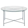 Dante Negro Outdoor Dining Tables<Corda Plumbeo Round Glass Top Outdoor Dining Table by Zanellato&Bortotto