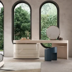 CPRN Homood Vanities<Cream Vanity Desk