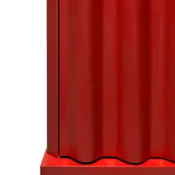 DLA Design Lab Cabinets<Curl Fire Red MDF Cabinet
