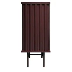 DLA Design Lab Cabinets<Curl Wine Red MDF Cabinet