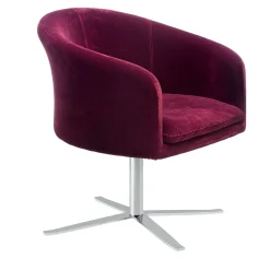 Sitia Armchairs<Daphne Purple Armchair Metal Base