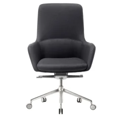 Sitia Office Chairs<Darwin M Black Armchair