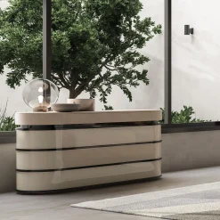 CPRN Homood Dressers<Derry Leather and wood dresser