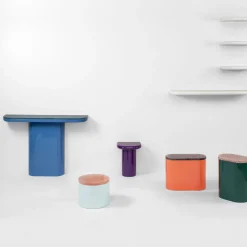 Punto Zero Side Tables<Ditale Orange Side Table