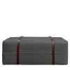 DLA Design Lab Ottomans & Poufs<Docker Ash Gray Velvet Long Pouf