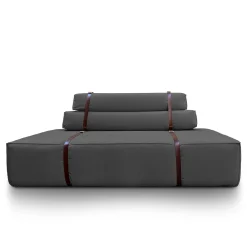 DLA Design Lab Sofas<Docker Ash Gray Velvet Sofa