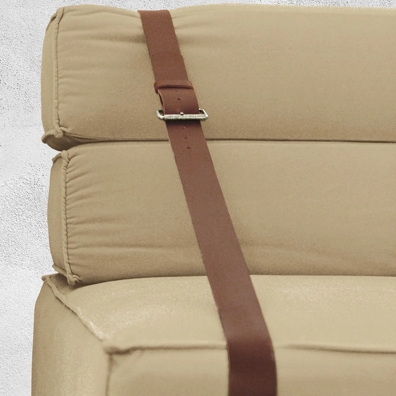 DLA Design Lab Armchairs<Docker Beige Velvet Armchair