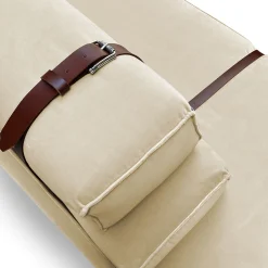 DLA Design Lab Sofas<Docker White Cream Velvet Sofa
