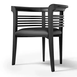 Carpanelli Chairs<Dolfin Black Ash chair