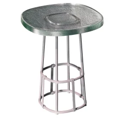 Dante Negro Outdoor Coffee Tables<Dolmen Glass Side Table by Margherita Rui