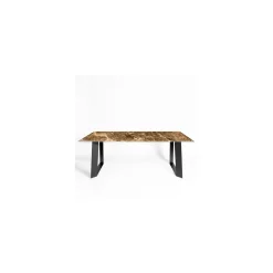 La Sartoria del Marmo by Lombardi Marmi Dining Tables<Domino Marron Emperador Dining Table