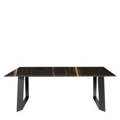 La Sartoria del Marmo by Lombardi Marmi Dining Tables<Domino Sahara Noir Dining Table