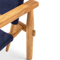 Cassina Outdoor Chairs & Stools<Doron Hotel Blue Outdoor Chair by Charlotte Perriand