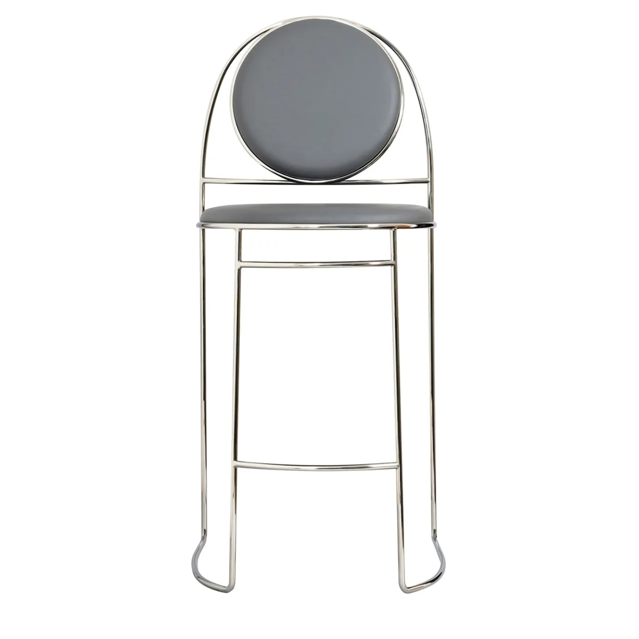 Enrico Girotti Bar Stools<Ducale BZ Gray Counter Stool