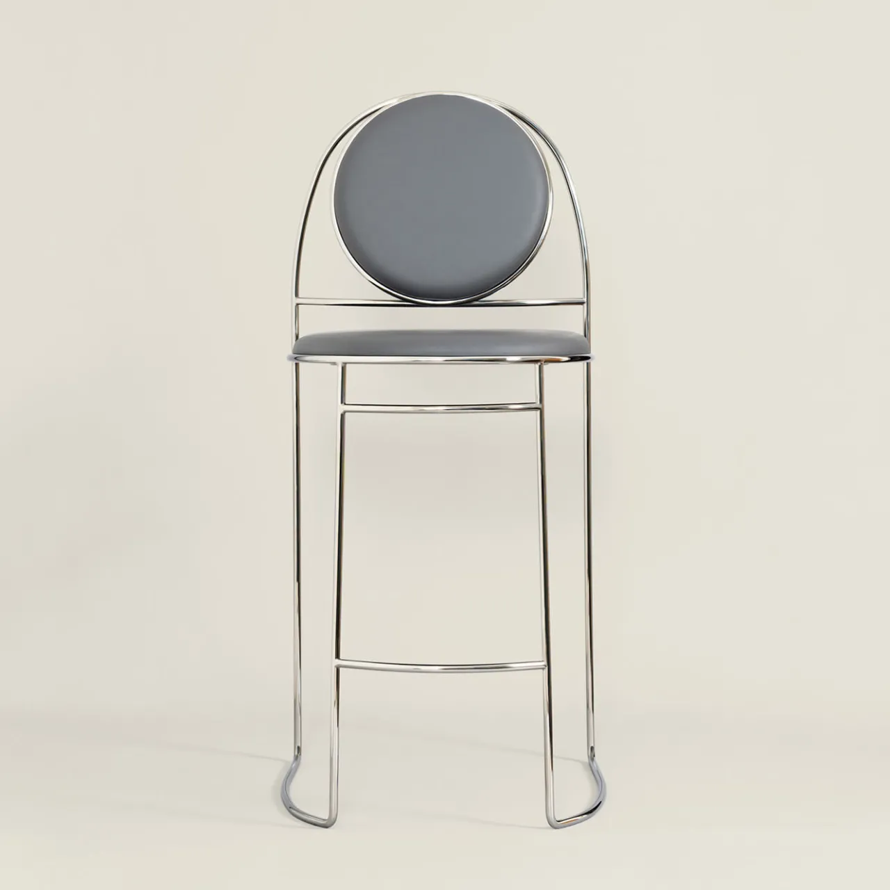 Enrico Girotti Bar Stools<Ducale BZ Gray Counter Stool