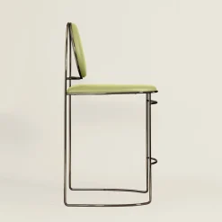 Enrico Girotti Bar Stools<Ducale BZ Green Counter Stool
