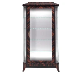 Annibale Colombo Cabinets<Ebony 1-Door Display Cabinet