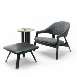 Zanaboni Lounge Chairs<ED/50 069 Egle Gray Lounge Chair