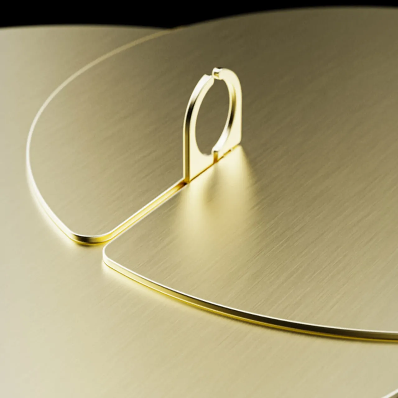 Edizioni Design Side Tables<ED021 Brass Side Table