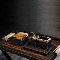 Arcahorn Serving Tables<Elba Black Serving Table
