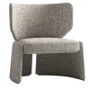 CPRN Homood Lounge Chairs<Emilia Gray fabric Lounge Chair