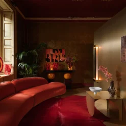 Black Tie Sofas<Erasmo Orange Sofa