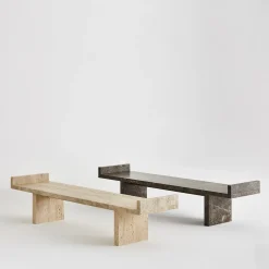 Kreoo Benches<Ever Bench in Travertino Paglierino